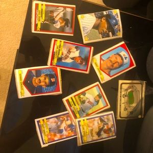 Collectible 80s panani stickers 10 pieces or so!!